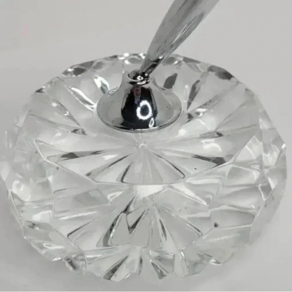 Waterford Crystal Pen Holder Paperweight - Picture 8 of 12